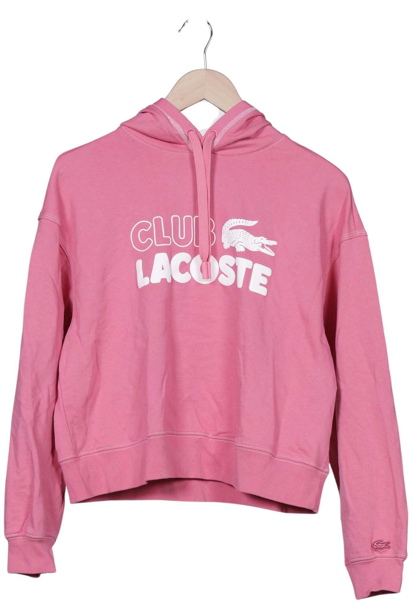 

Lacoste Damen Kapuzenpullover, pink, Gr. 40