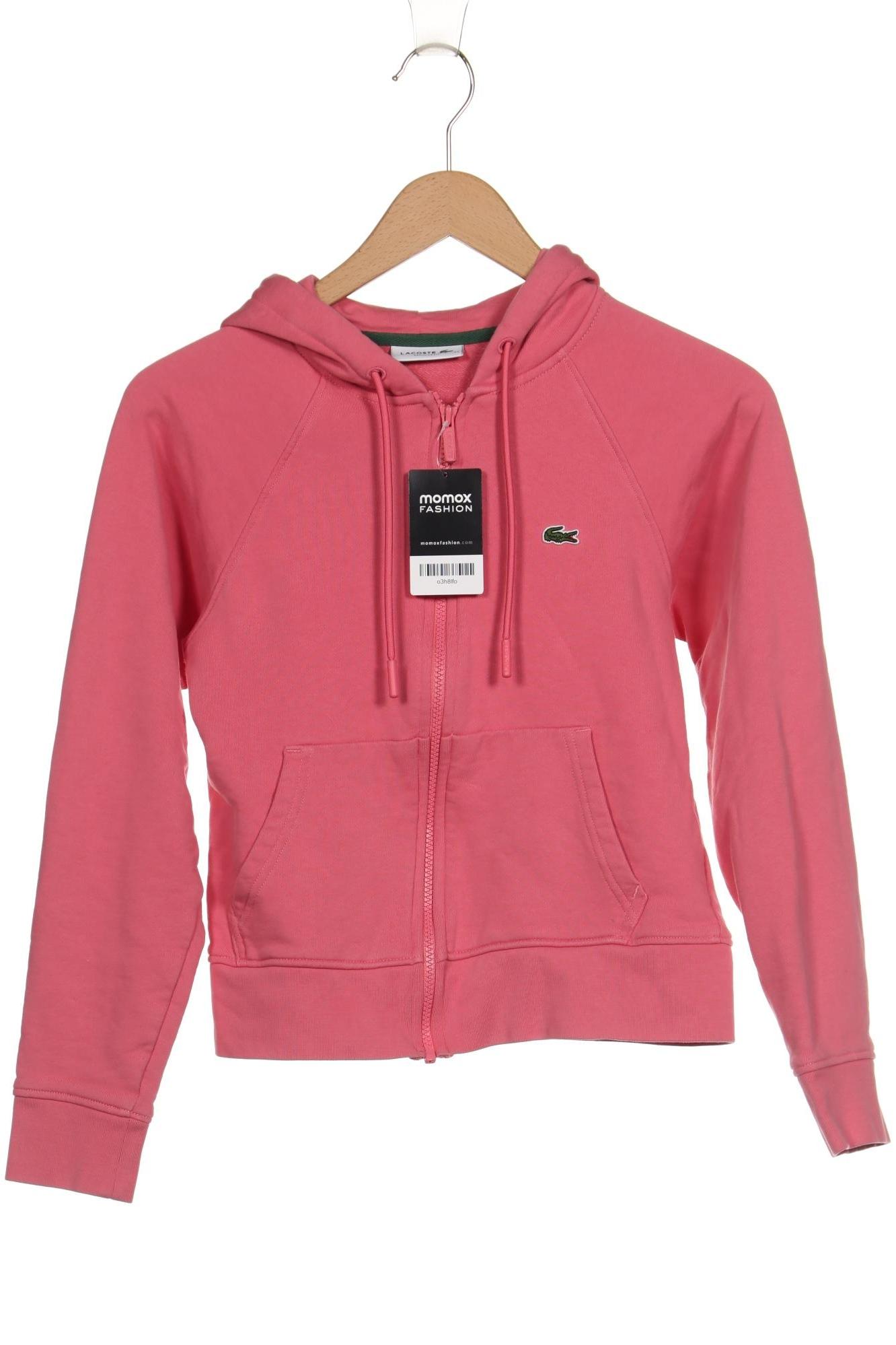 

Lacoste Damen Kapuzenpullover, pink, Gr. 34