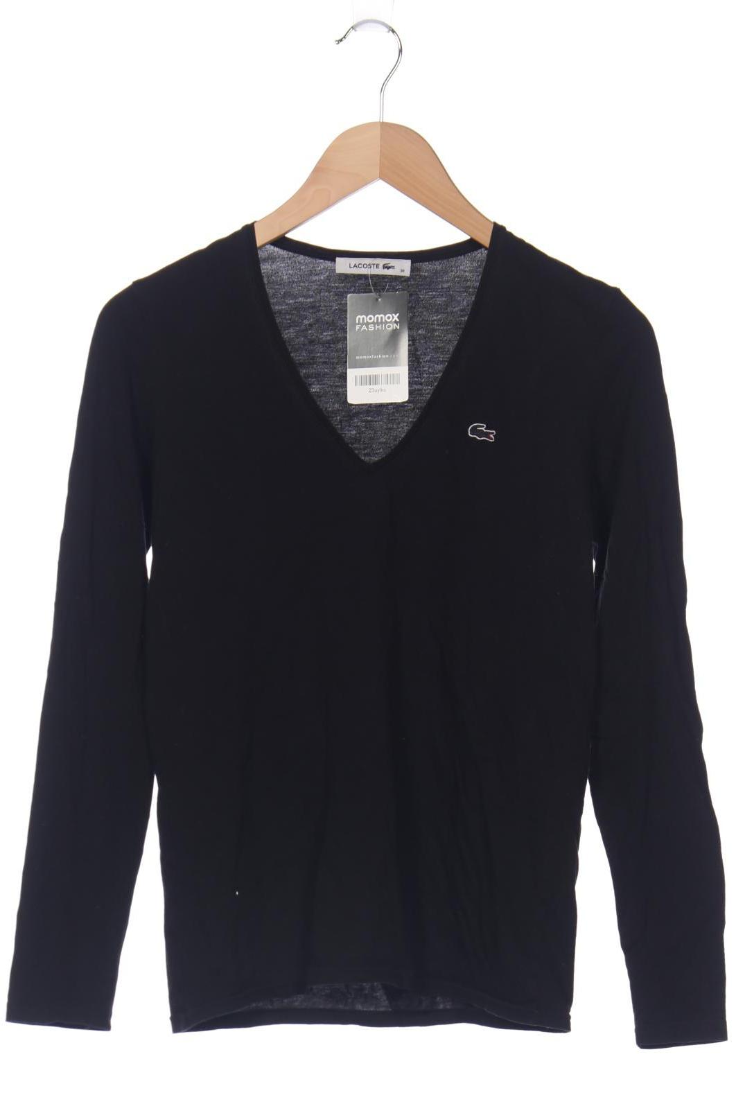 

Lacoste Damen Langarmshirt, schwarz, Gr. 36