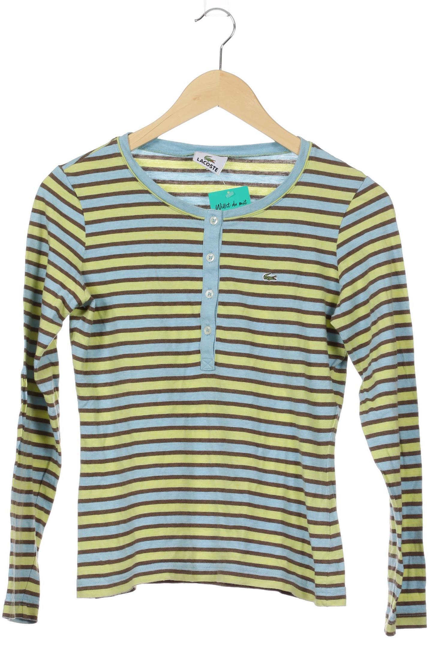

Lacoste Damen Langarmshirt, blau, Gr. 40