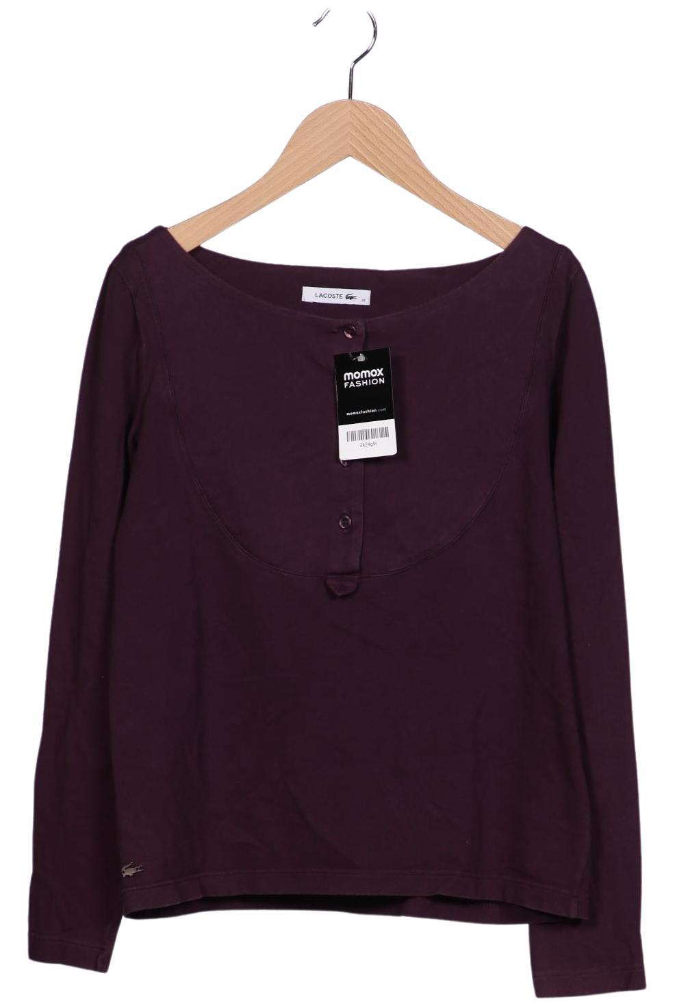

Lacoste Damen Langarmshirt, flieder, Gr. 38