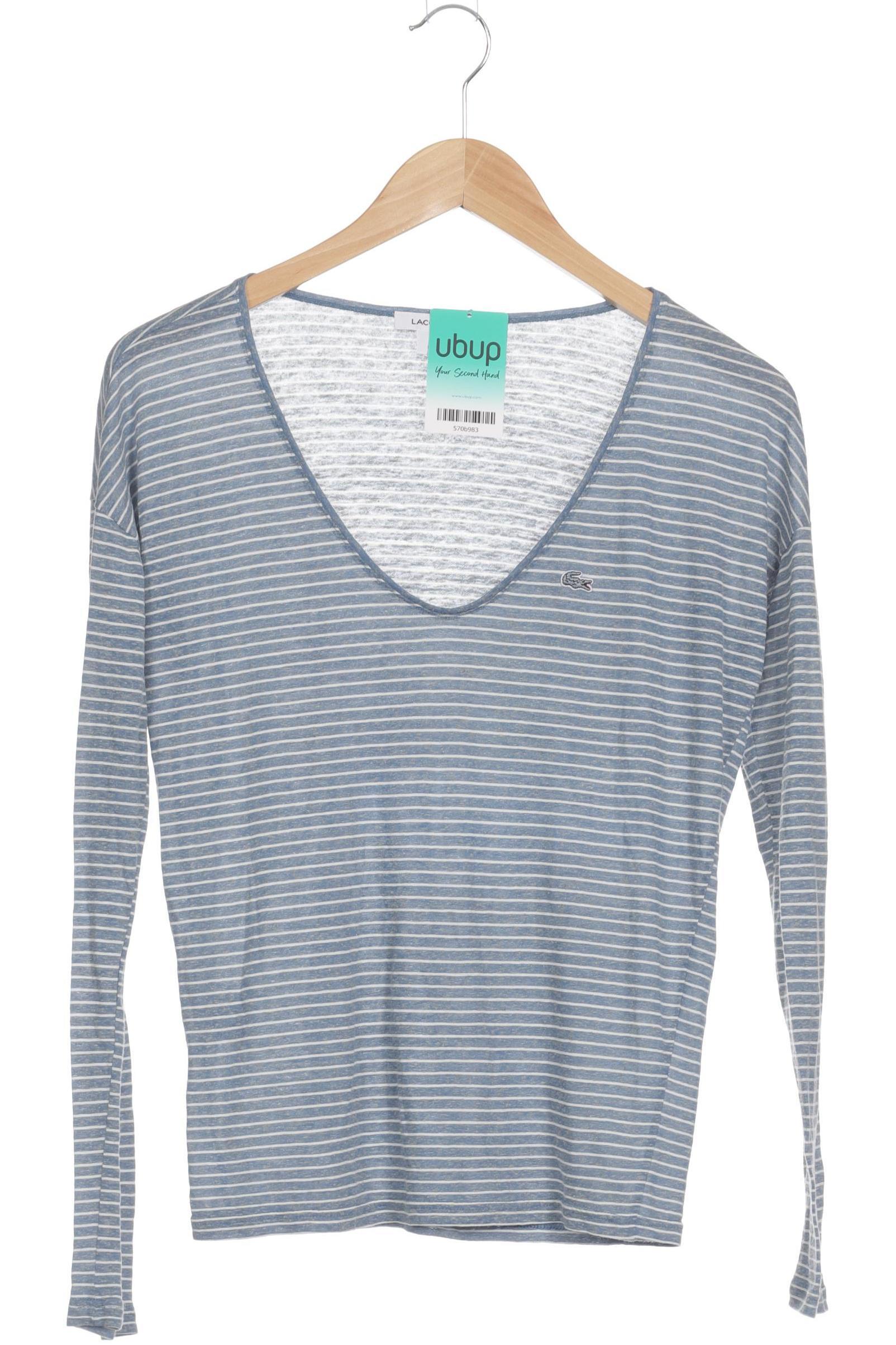 

Lacoste Damen Langarmshirt, blau, Gr. 32