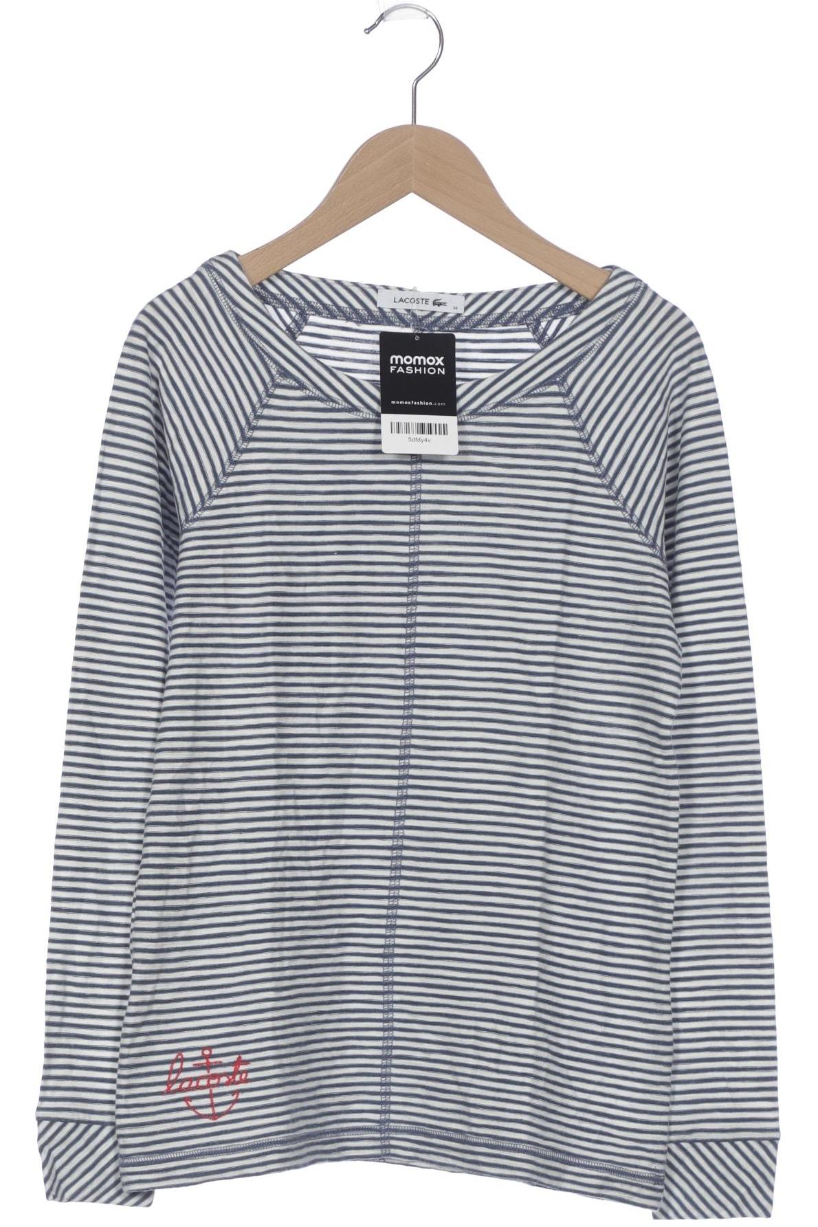 

Lacoste Damen Langarmshirt, blau, Gr. 38