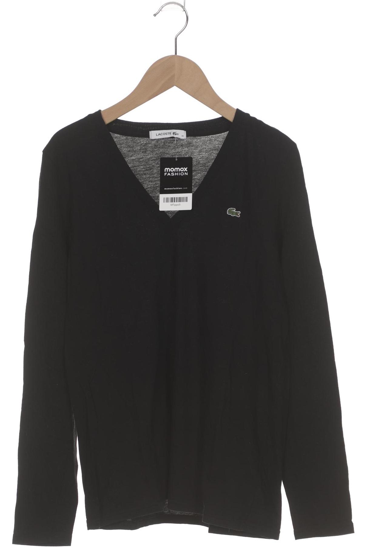

Lacoste Damen Langarmshirt, schwarz, Gr. 38
