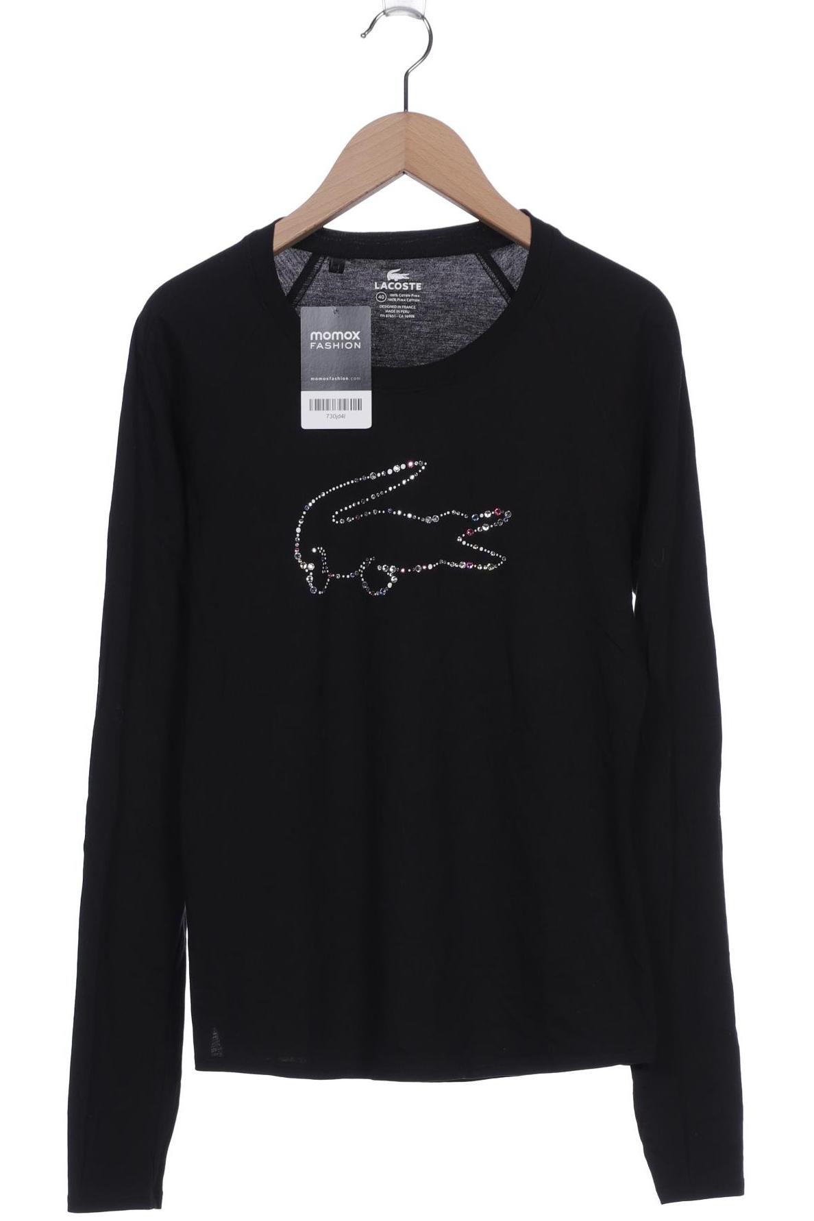 

Lacoste Damen Langarmshirt, schwarz
