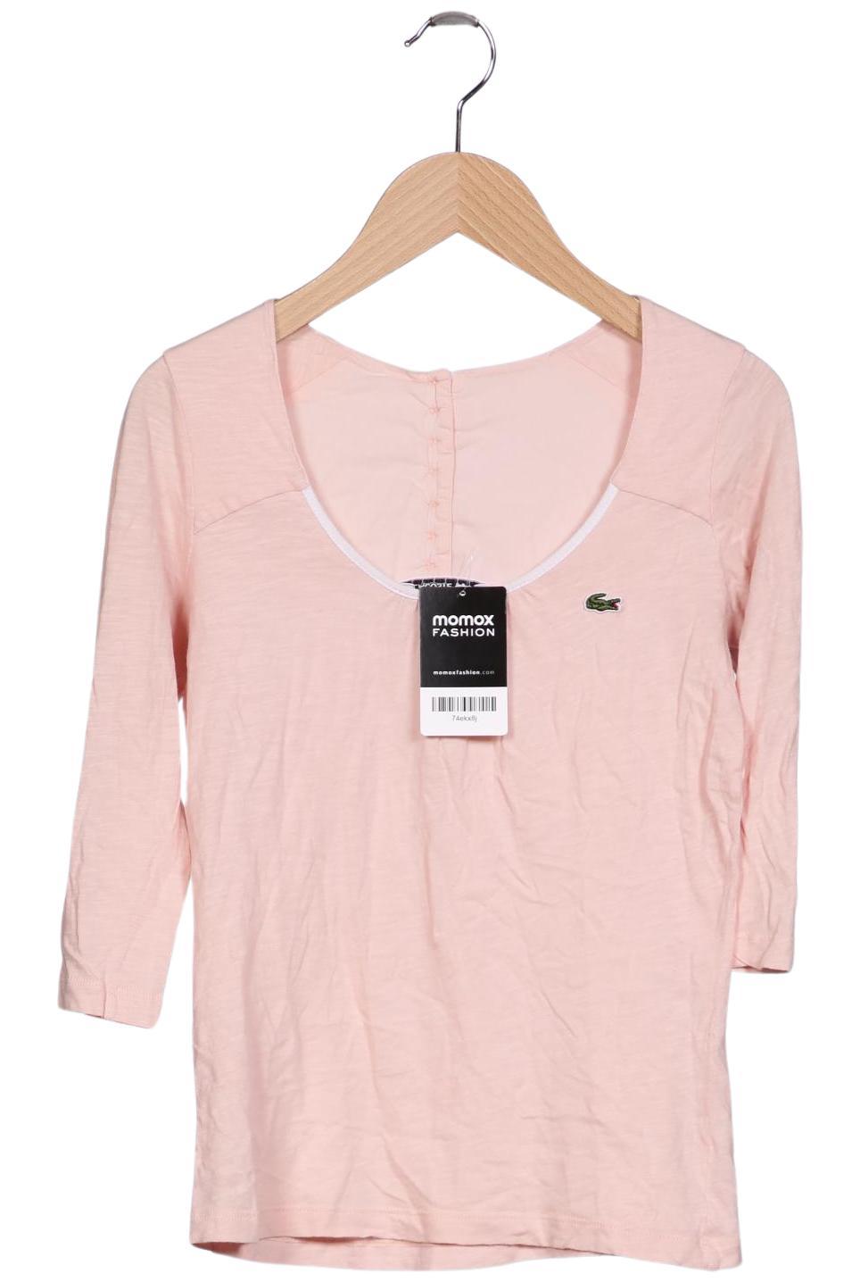 

Lacoste Damen Langarmshirt, orange, Gr. 34