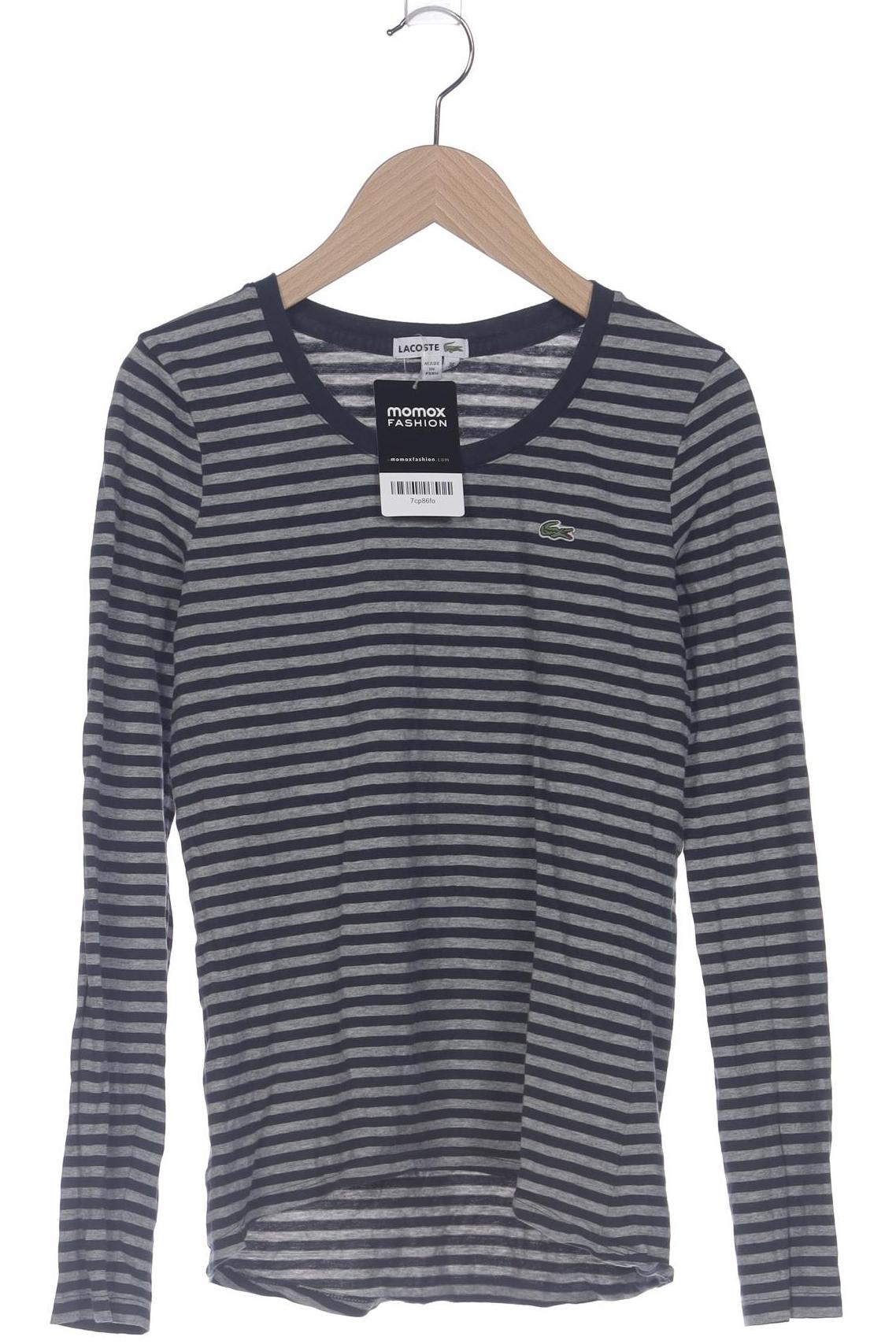 

Lacoste Damen Langarmshirt, grau, Gr. 36