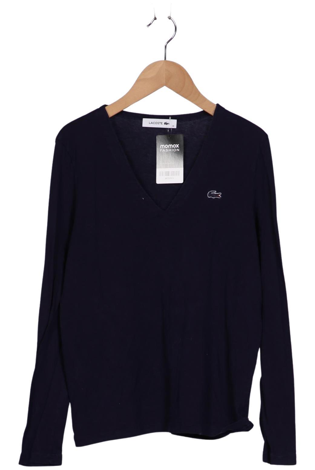 

Lacoste Damen Langarmshirt, marineblau, Gr. 36