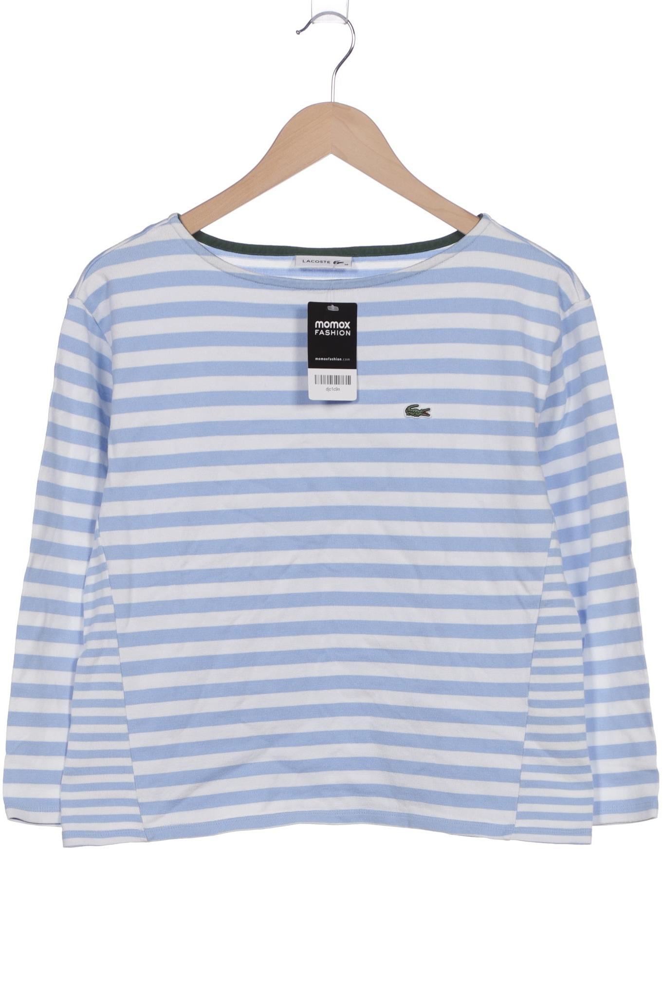 

Lacoste Damen Langarmshirt, hellblau, Gr. 38
