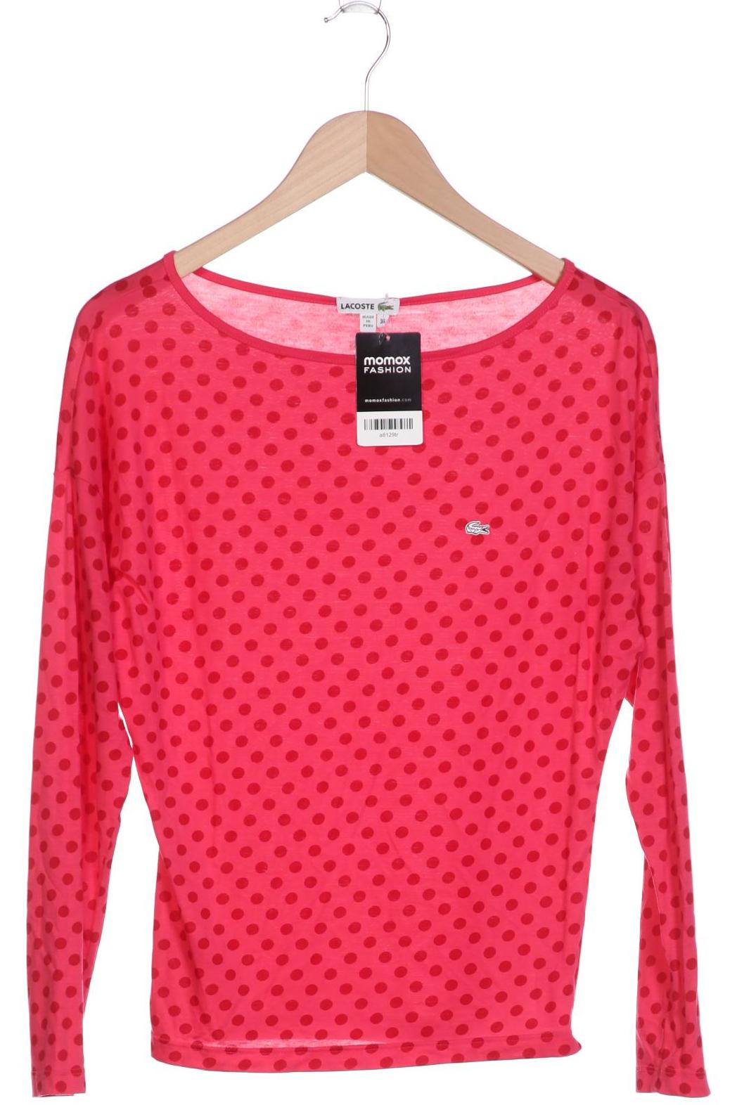 

Lacoste Damen Langarmshirt, pink, Gr. 36