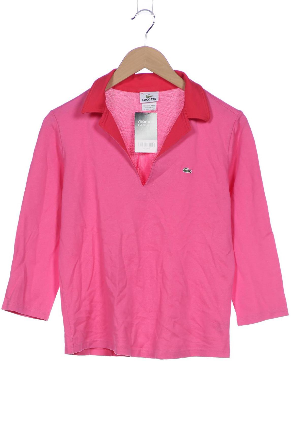

Lacoste Damen Langarmshirt, pink, Gr. 46