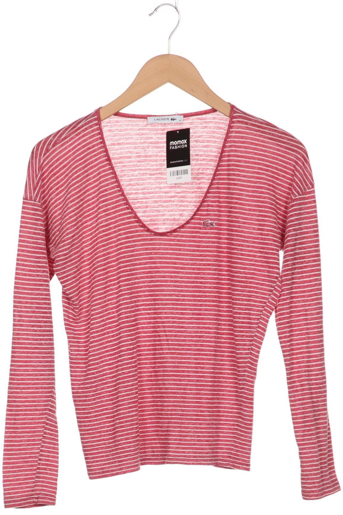 

Lacoste Damen Langarmshirt, rot, Gr. 34