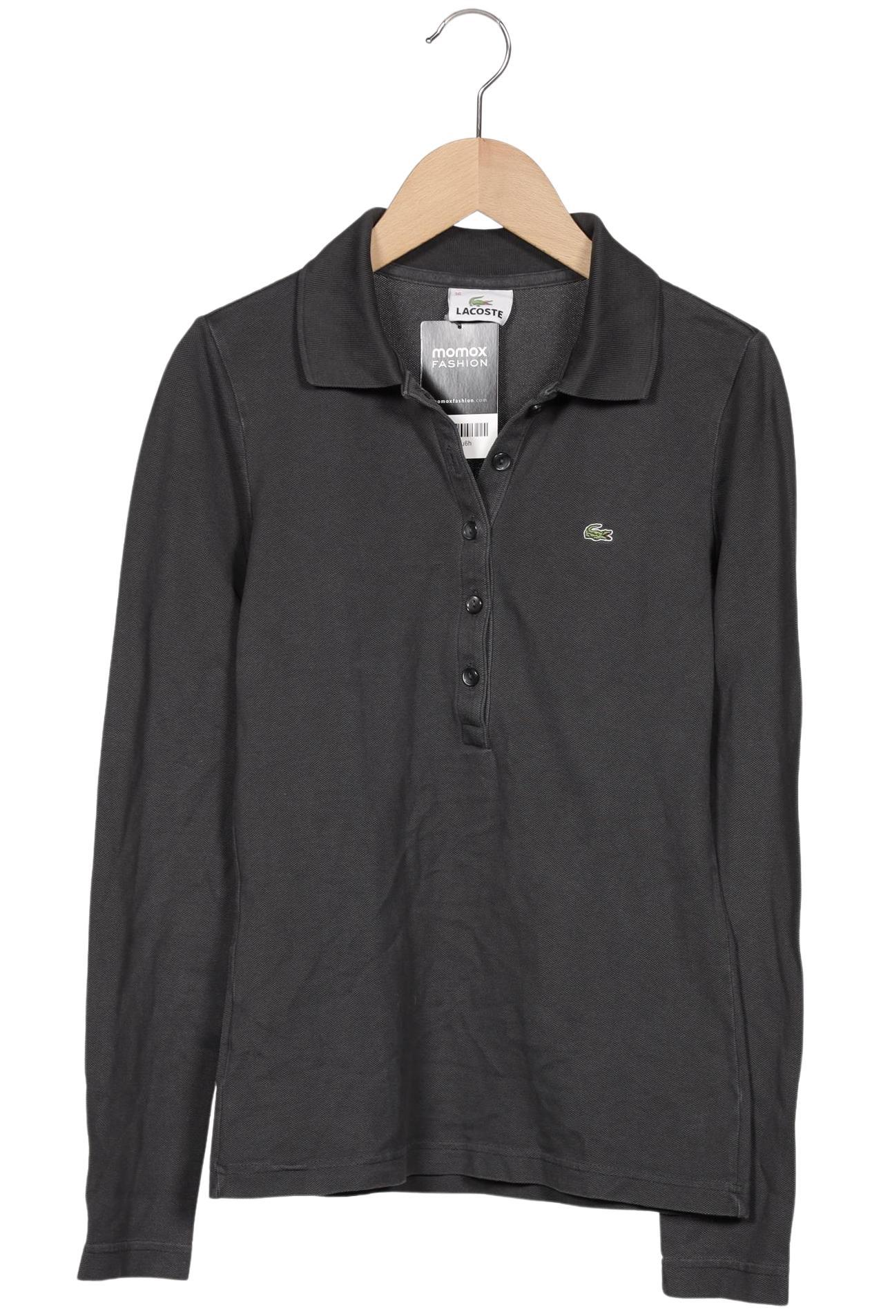 

Lacoste Damen Langarmshirt, grau, Gr. 36