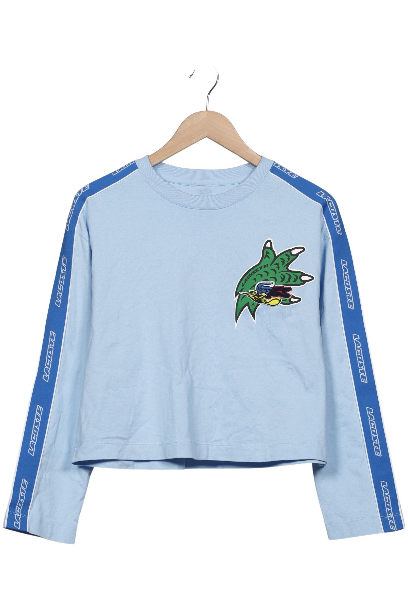 

Lacoste Damen Langarmshirt, hellblau, Gr. 42