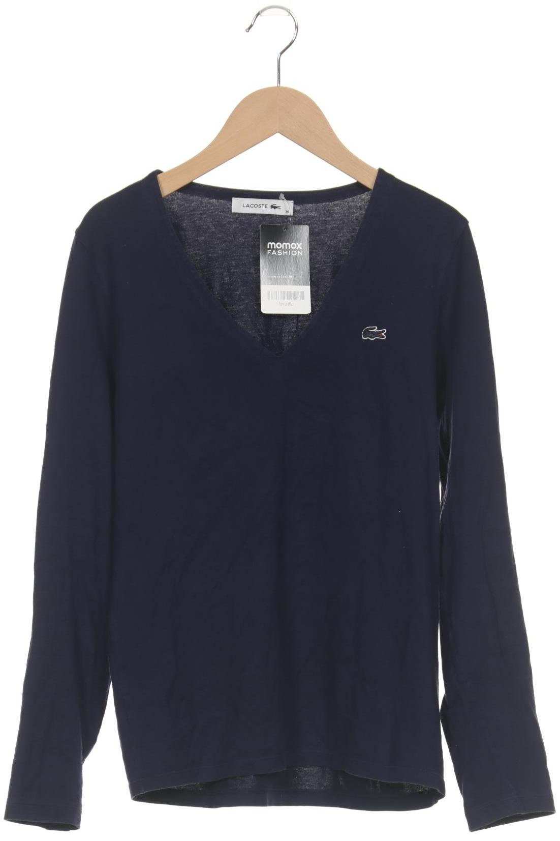 

Lacoste Damen Langarmshirt, marineblau, Gr. 36