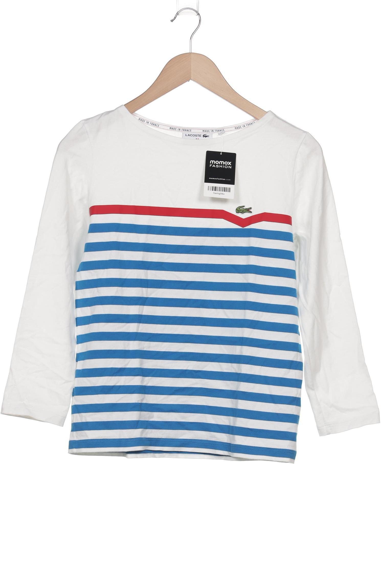

Lacoste Damen Langarmshirt, blau, Gr. 34