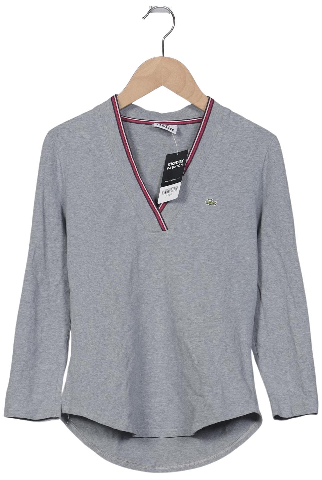 

Lacoste Damen Langarmshirt, grau, Gr. 40