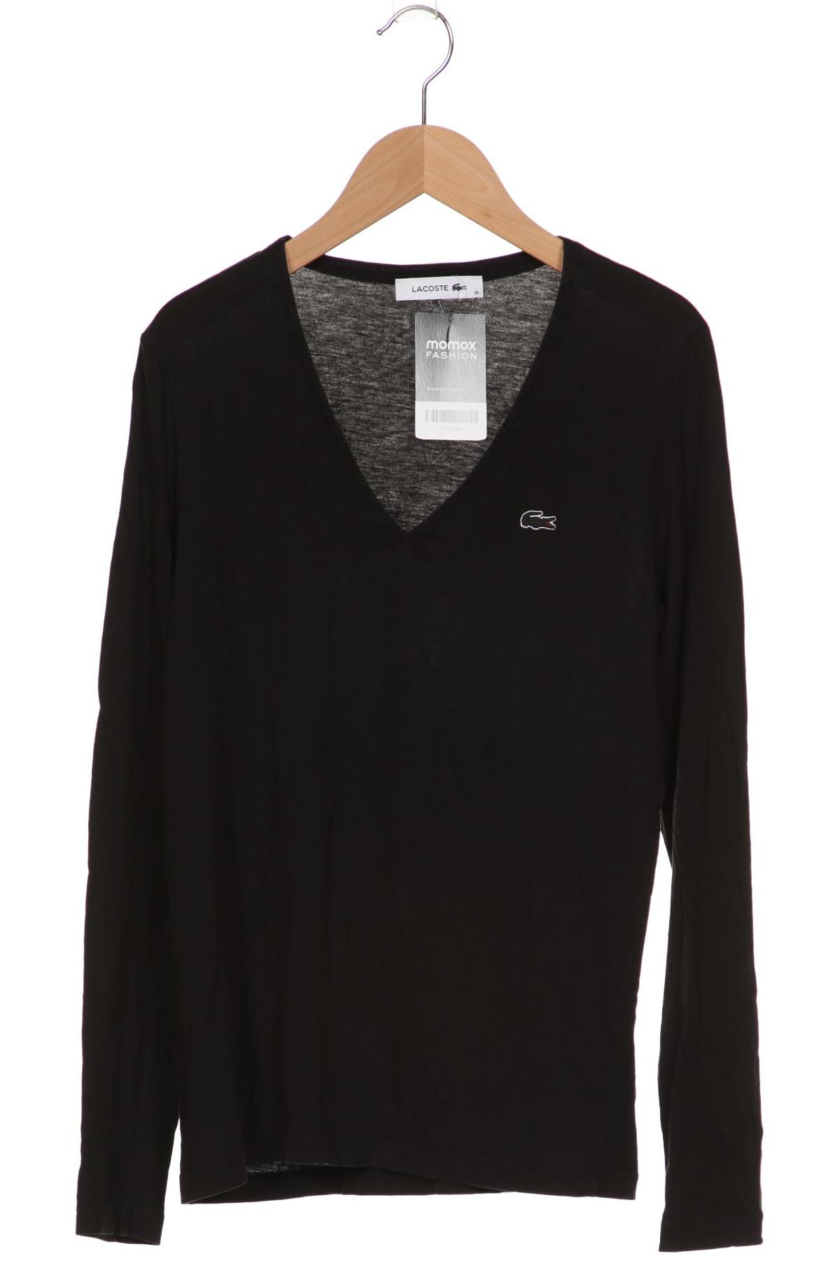 

Lacoste Damen Langarmshirt, schwarz