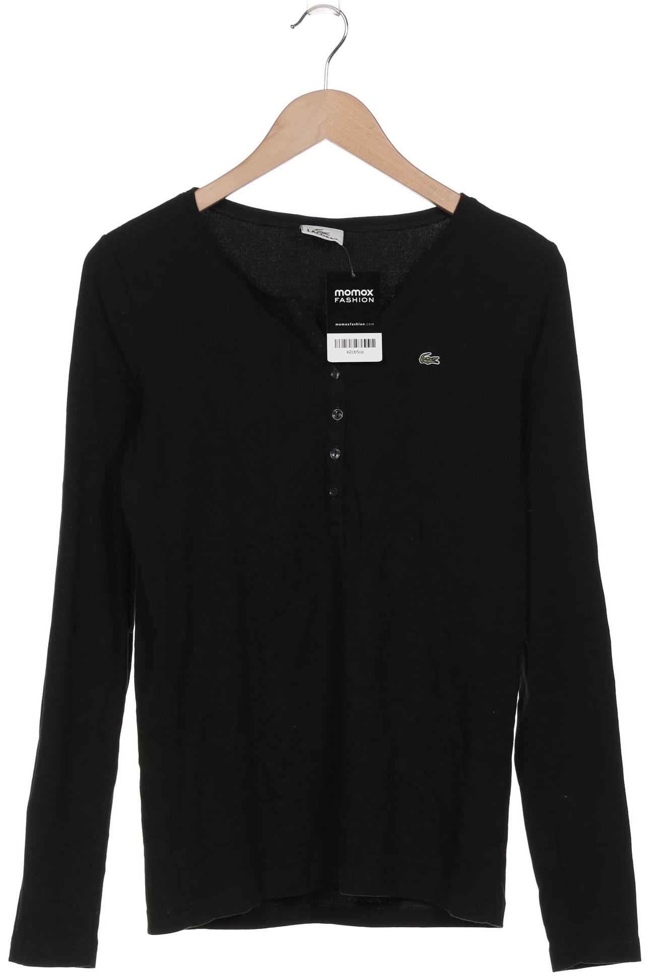 

Lacoste Damen Langarmshirt, schwarz, Gr. 46