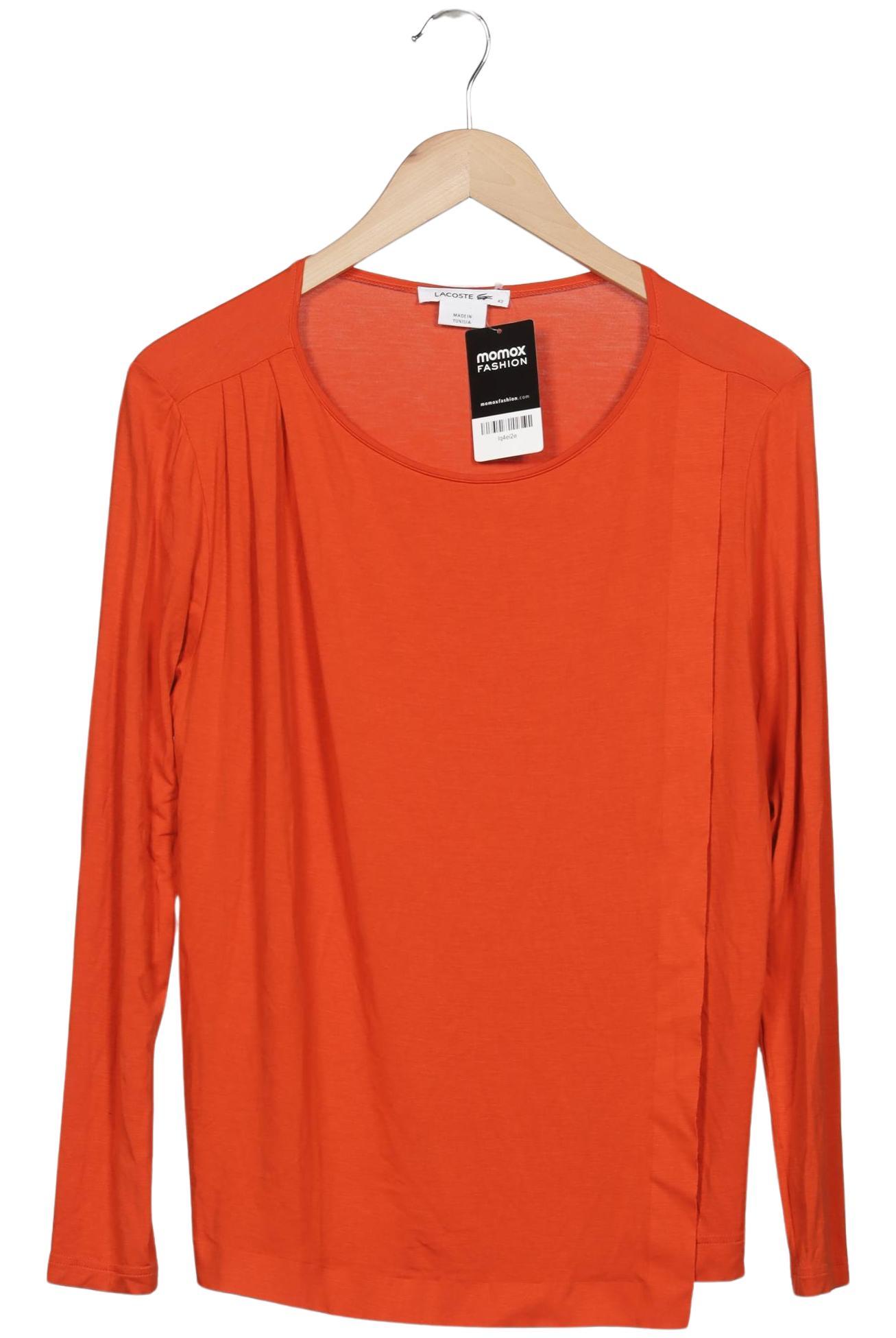 

Lacoste Damen Langarmshirt, rot, Gr. 42