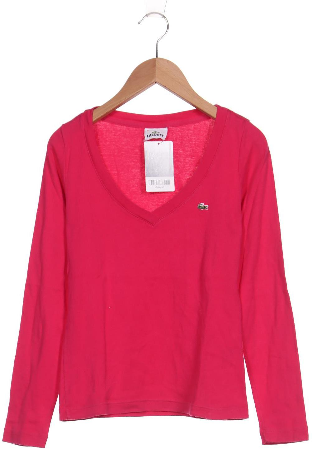 

Lacoste Damen Langarmshirt, pink, Gr. 36