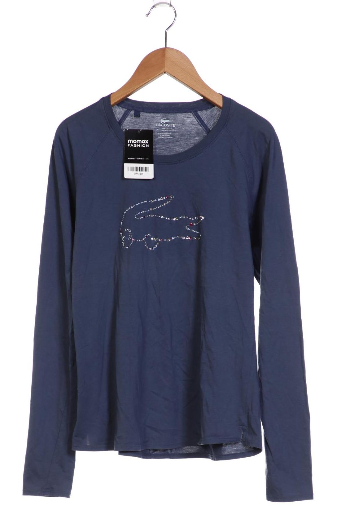 

Lacoste Damen Langarmshirt, blau, Gr. 44