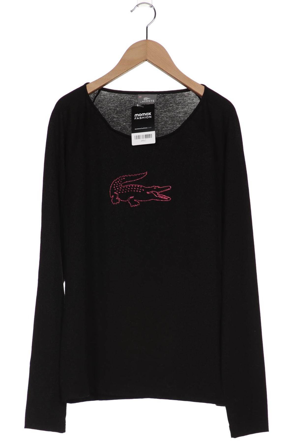 

Lacoste Damen Langarmshirt, schwarz