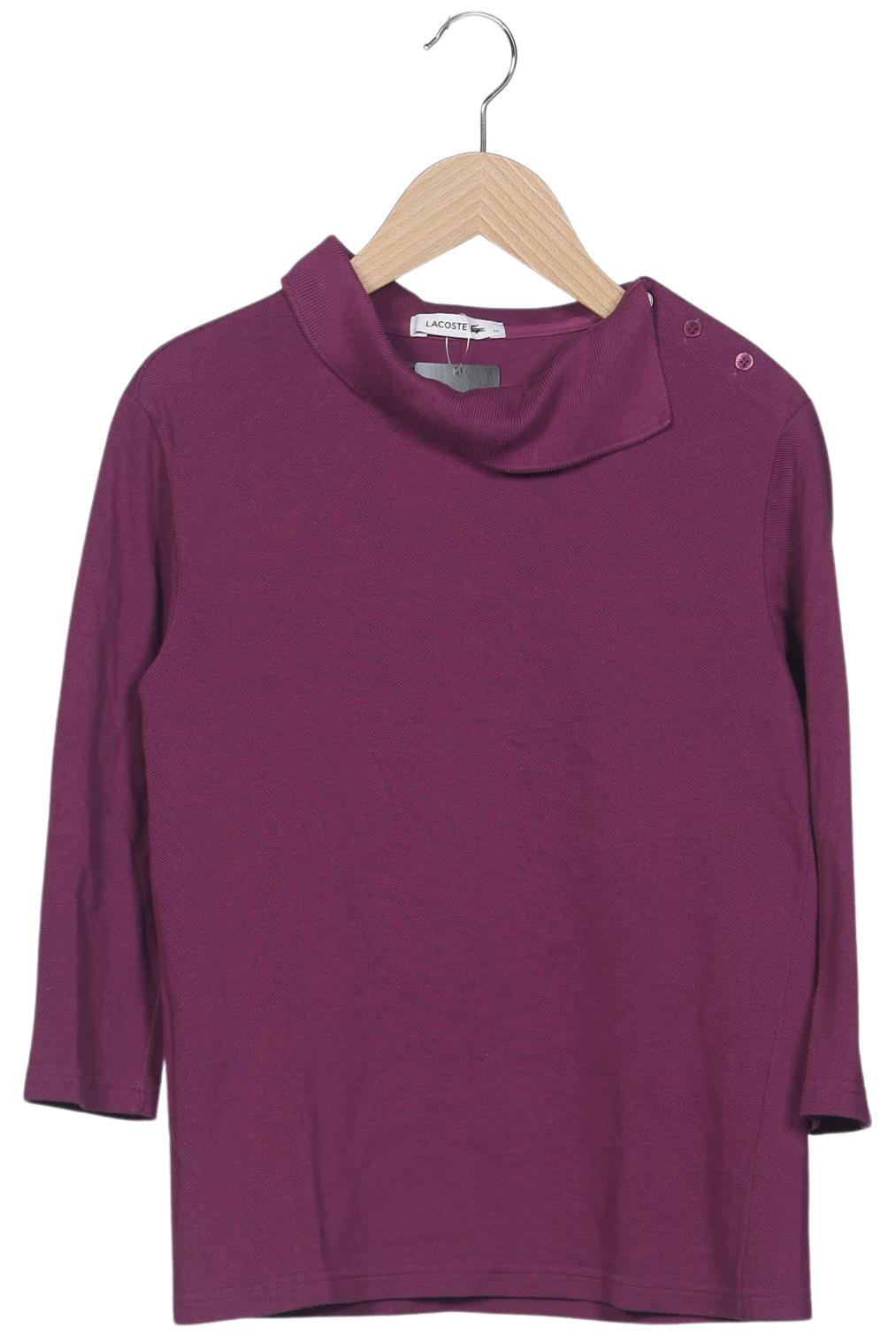 

Lacoste Damen Langarmshirt, flieder, Gr. 34
