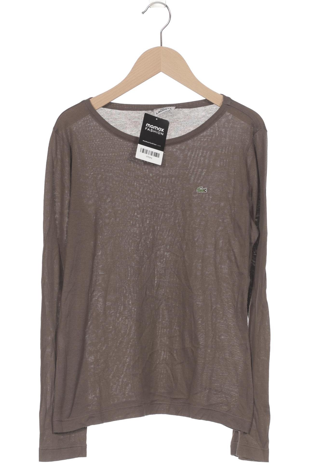 

Lacoste Damen Langarmshirt, braun, Gr. 40