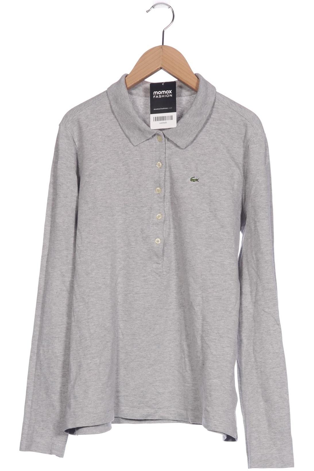 

Lacoste Damen Langarmshirt, grau, Gr. 44