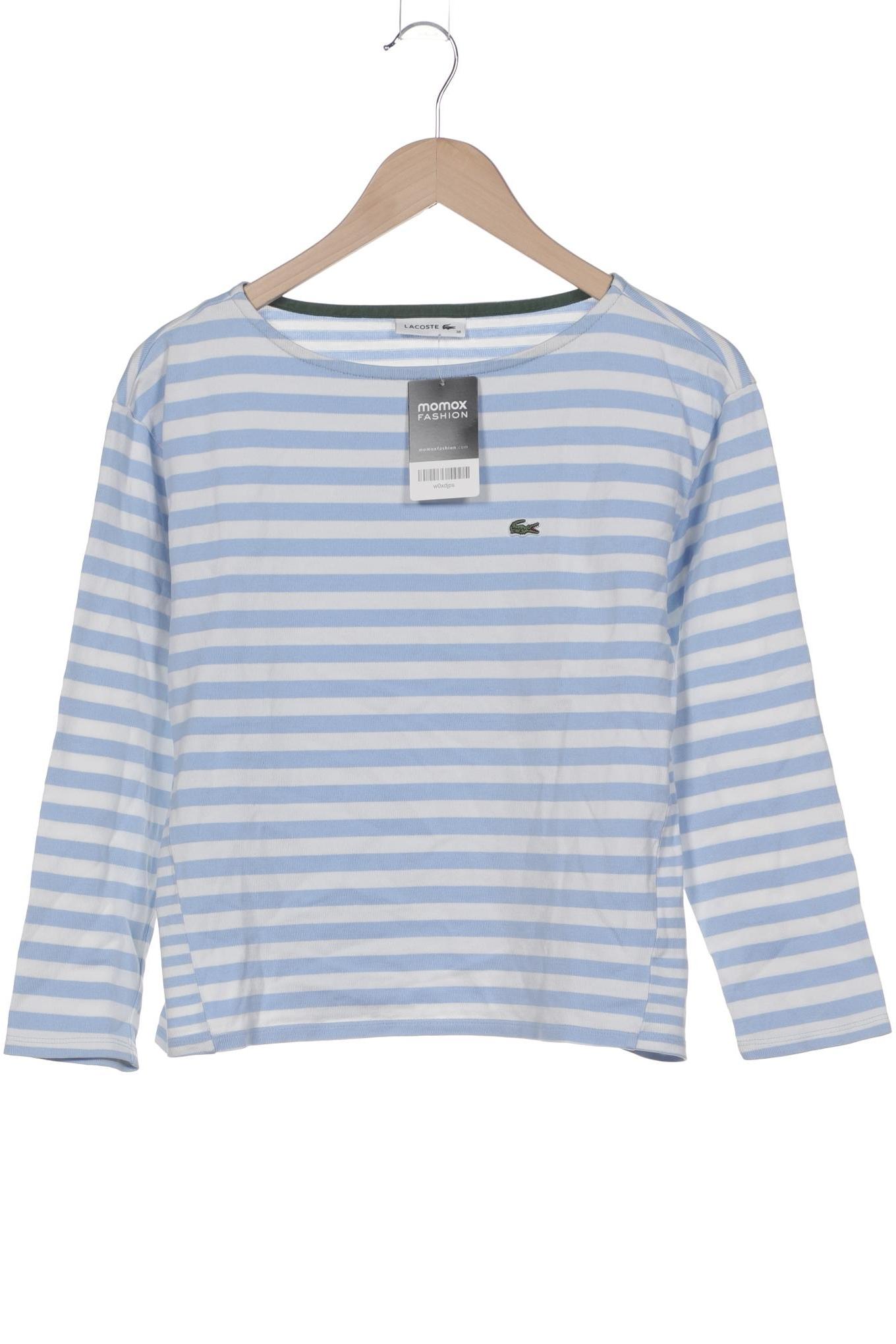 

Lacoste Damen Langarmshirt, hellblau, Gr. 38