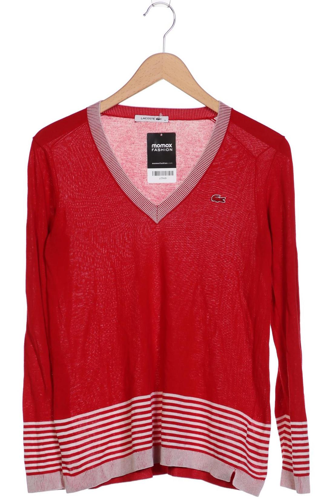 

Lacoste Damen Langarmshirt, rot, Gr. 38