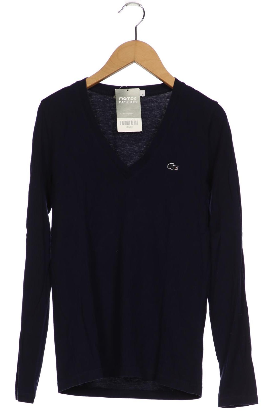

Lacoste Damen Langarmshirt, marineblau, Gr. 34