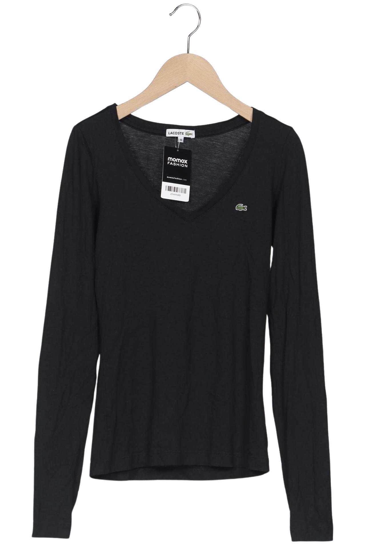 

Lacoste Damen Langarmshirt, schwarz, Gr. 36