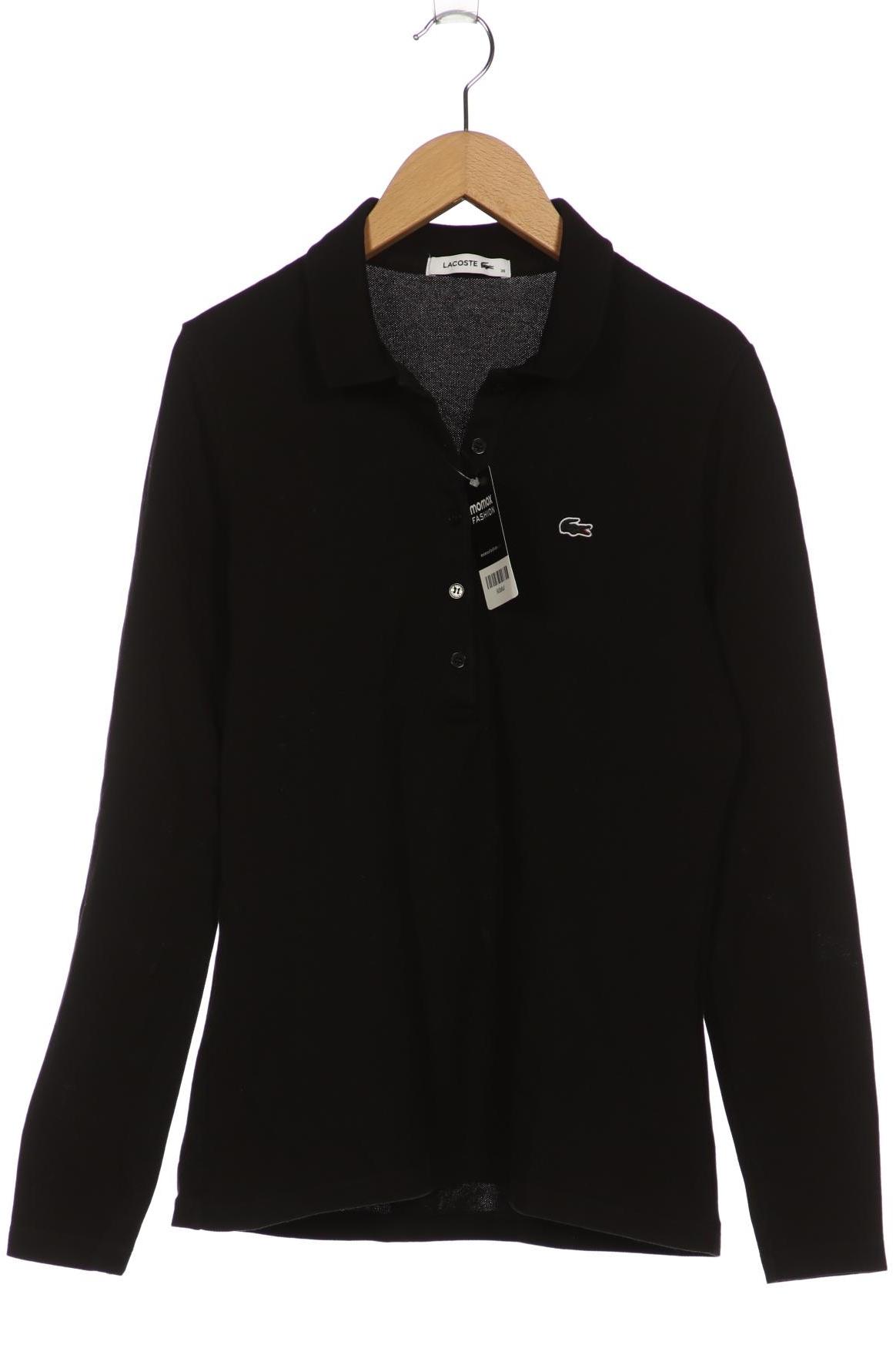 

Lacoste Damen Langarmshirt, schwarz, Gr. 38