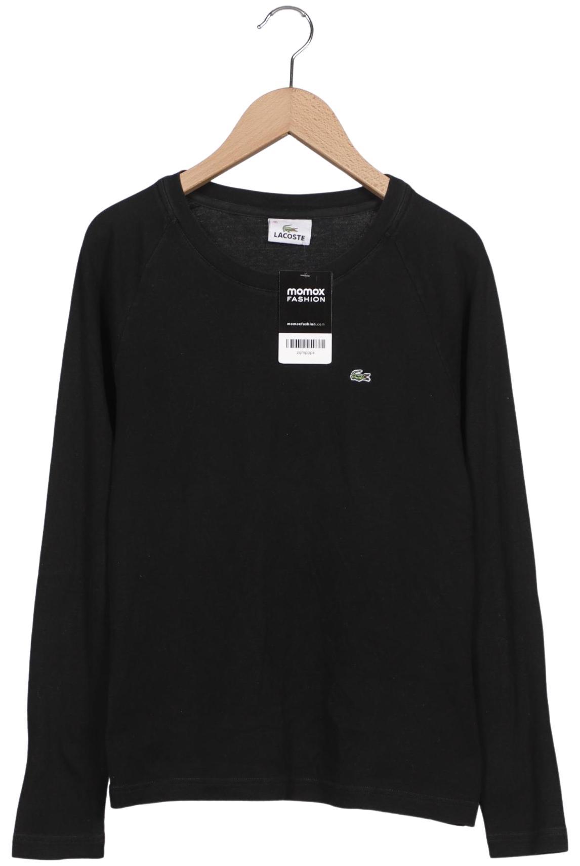 

Lacoste Damen Langarmshirt, schwarz, Gr. 40