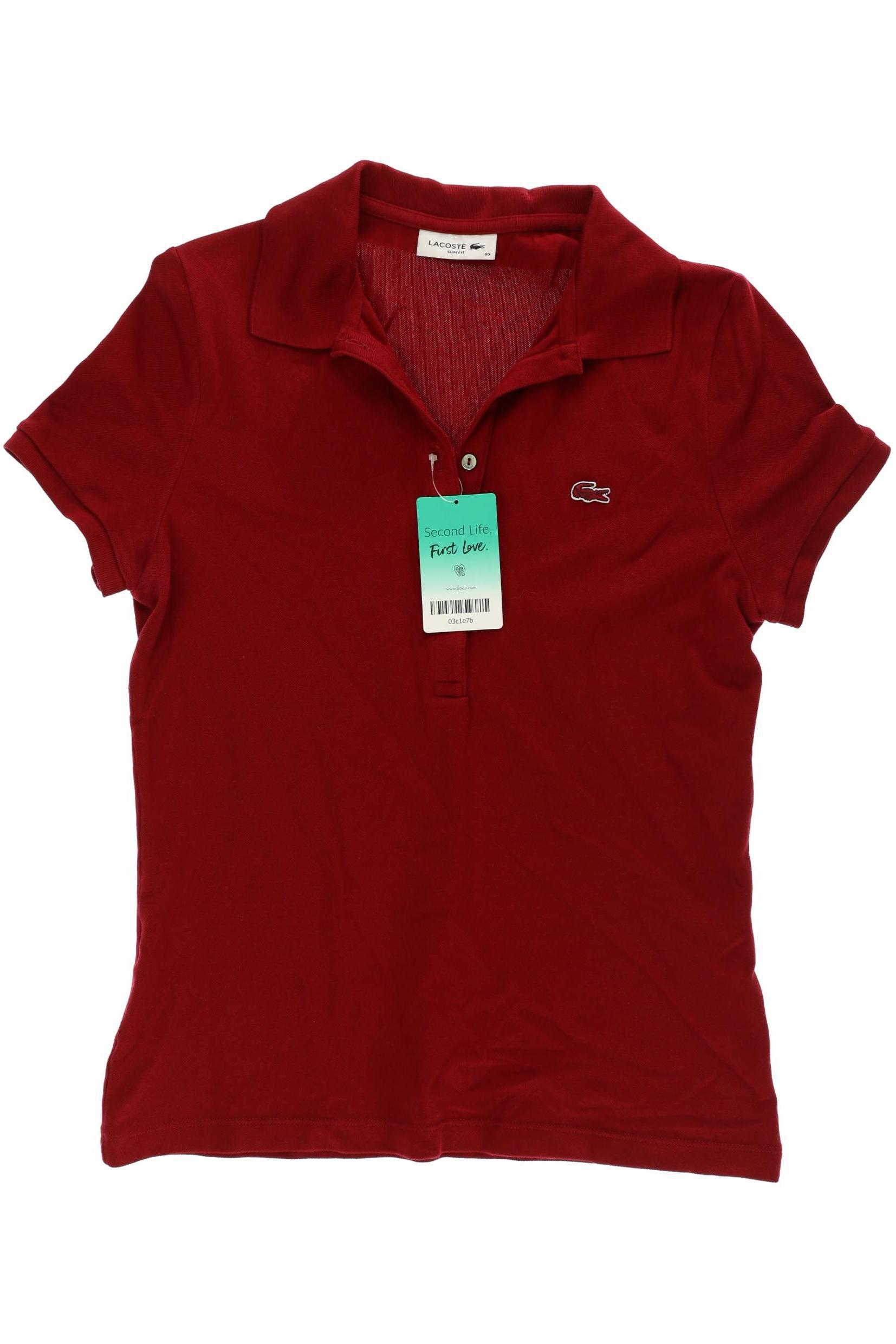 

Lacoste Damen Poloshirt, rot, Gr. 40
