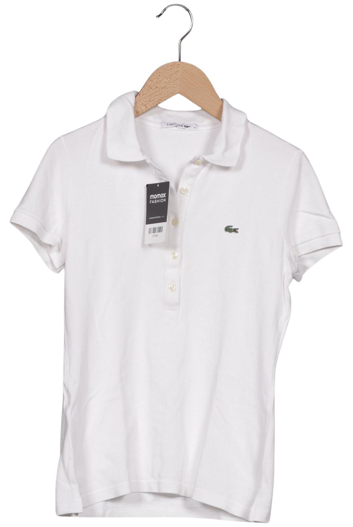 

Lacoste Damen Poloshirt, weiß, Gr. 34