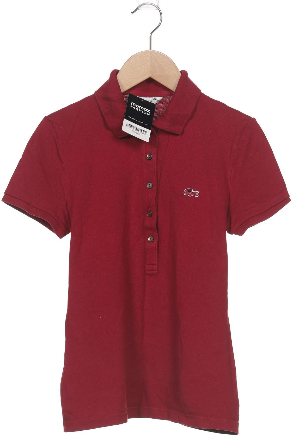 

Lacoste Damen Poloshirt, bordeaux, Gr. 36