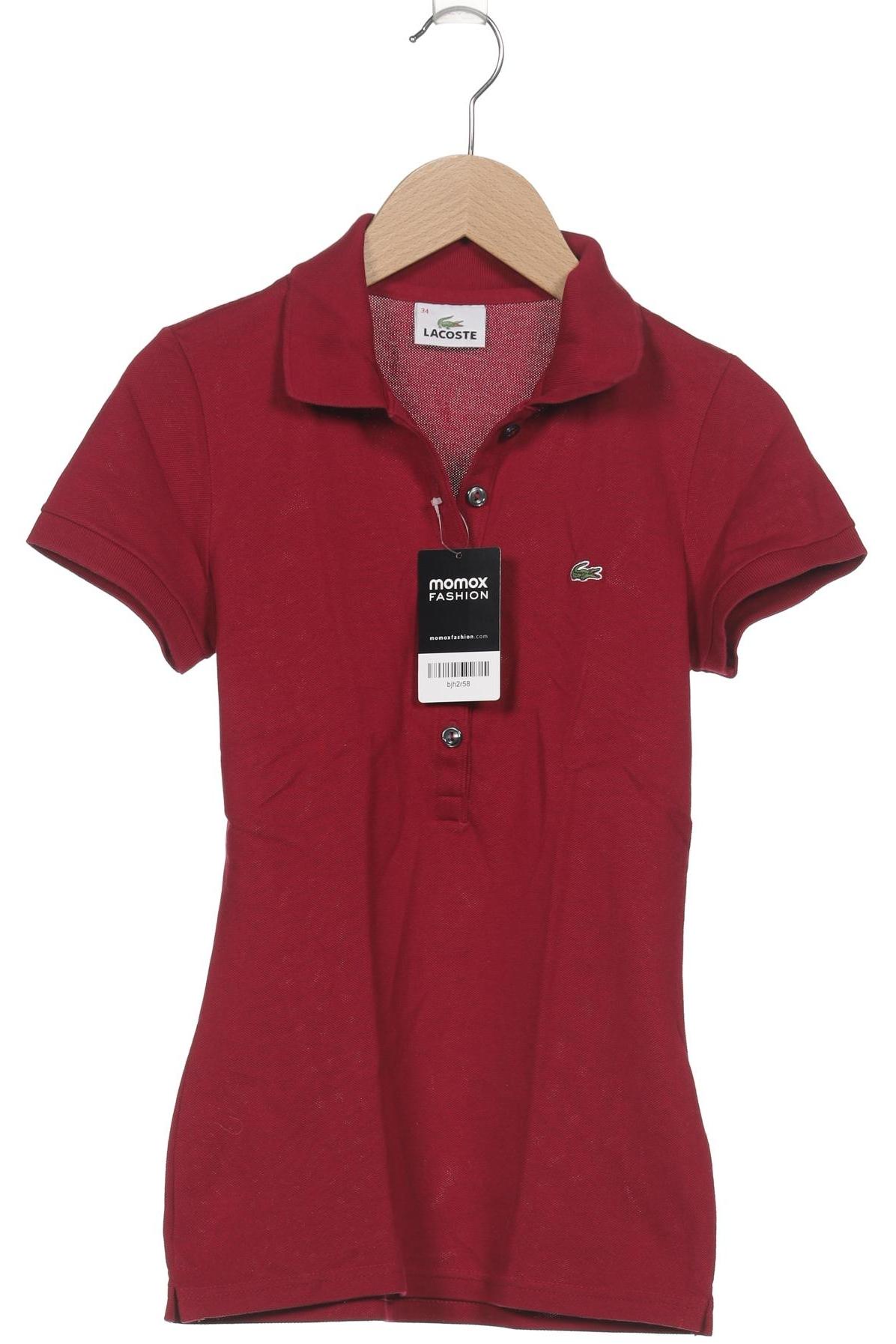 

Lacoste Damen Poloshirt, rot, Gr. 34