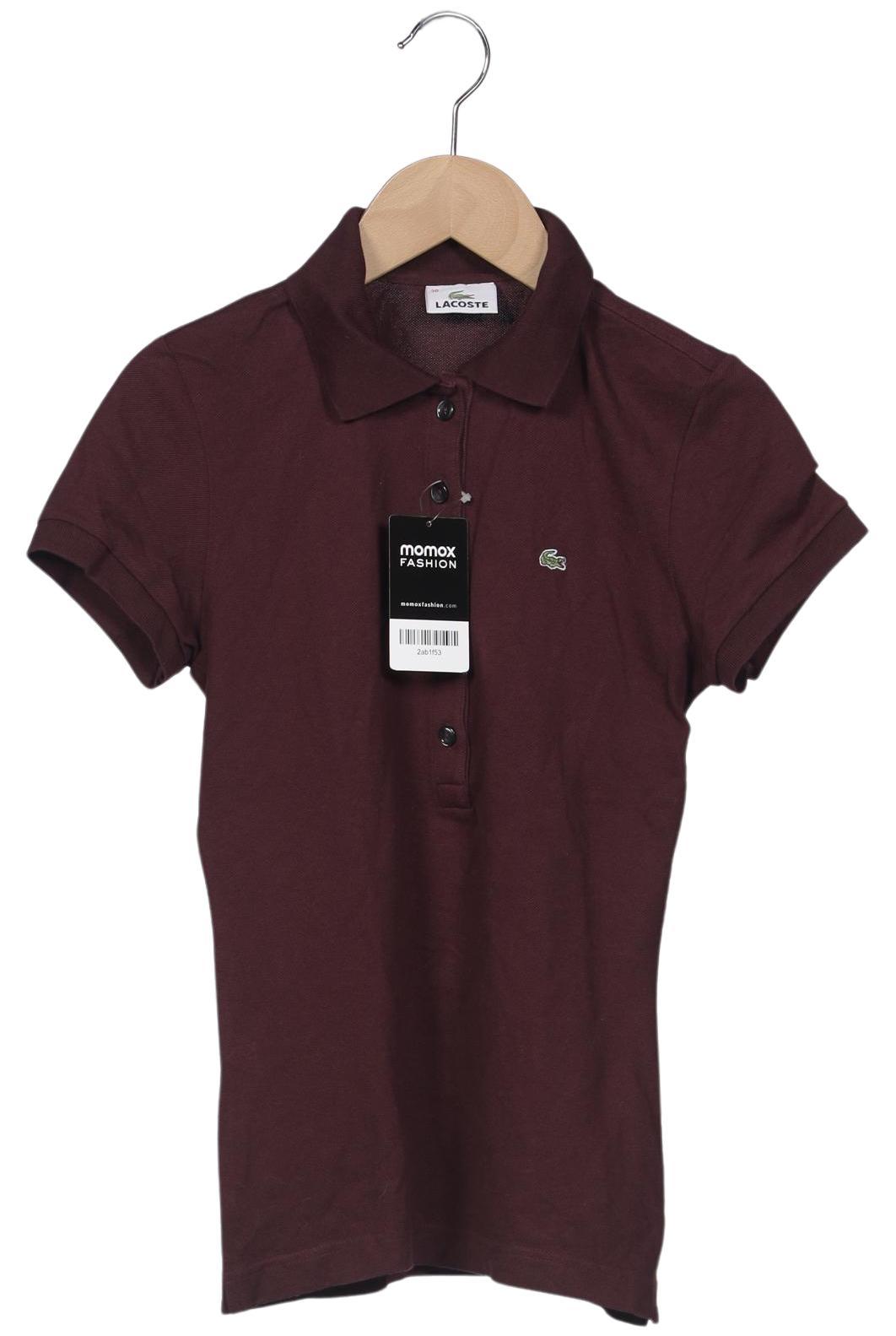

Lacoste Damen Poloshirt, bordeaux, Gr. 38