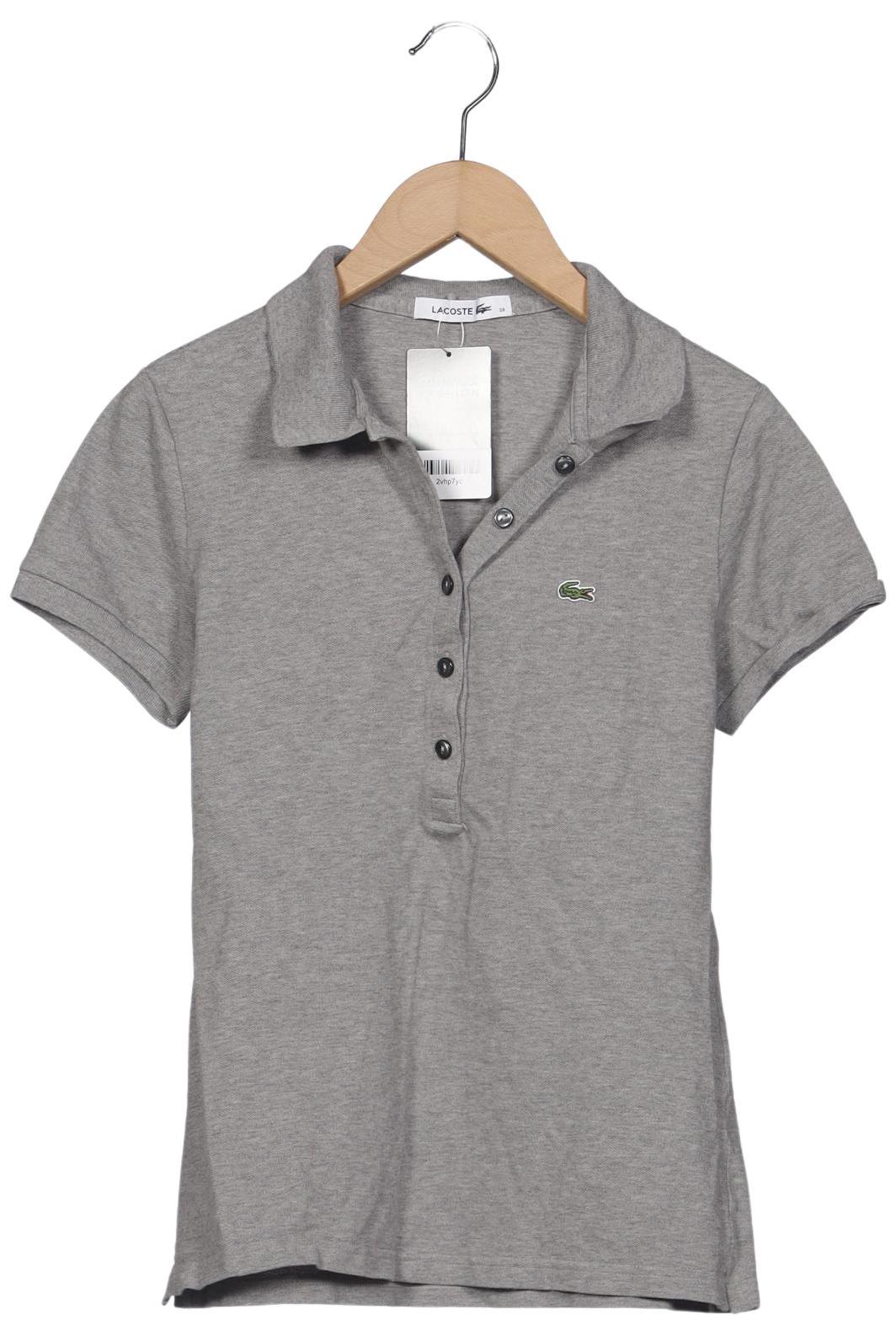 

Lacoste Damen Poloshirt, grau, Gr. 38