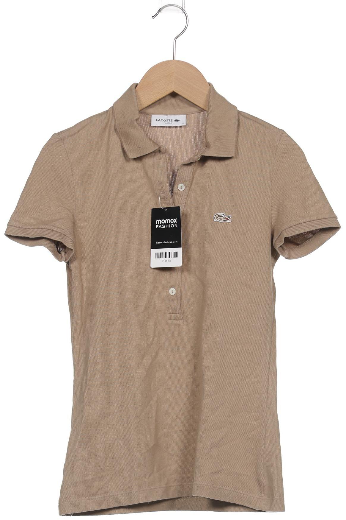 

Lacoste Damen Poloshirt, beige, Gr. 32