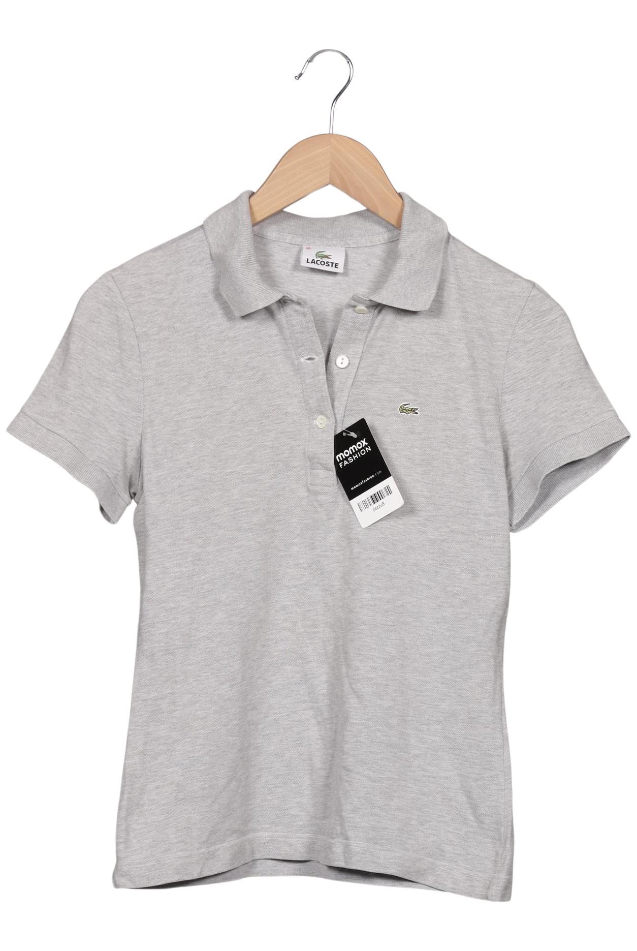 

Lacoste Damen Poloshirt, grau, Gr. 40