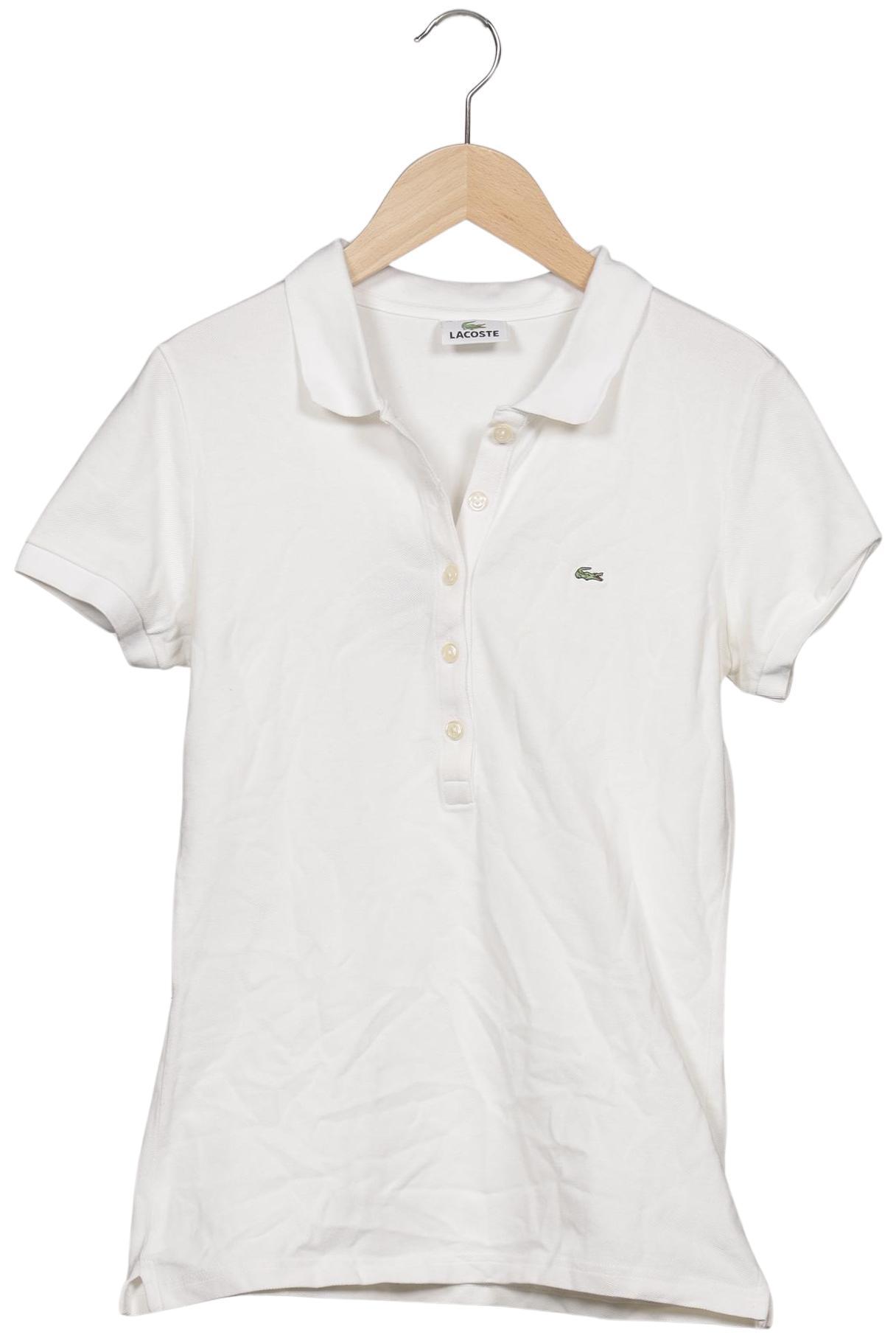 

Lacoste Damen Poloshirt, weiß, Gr. 40