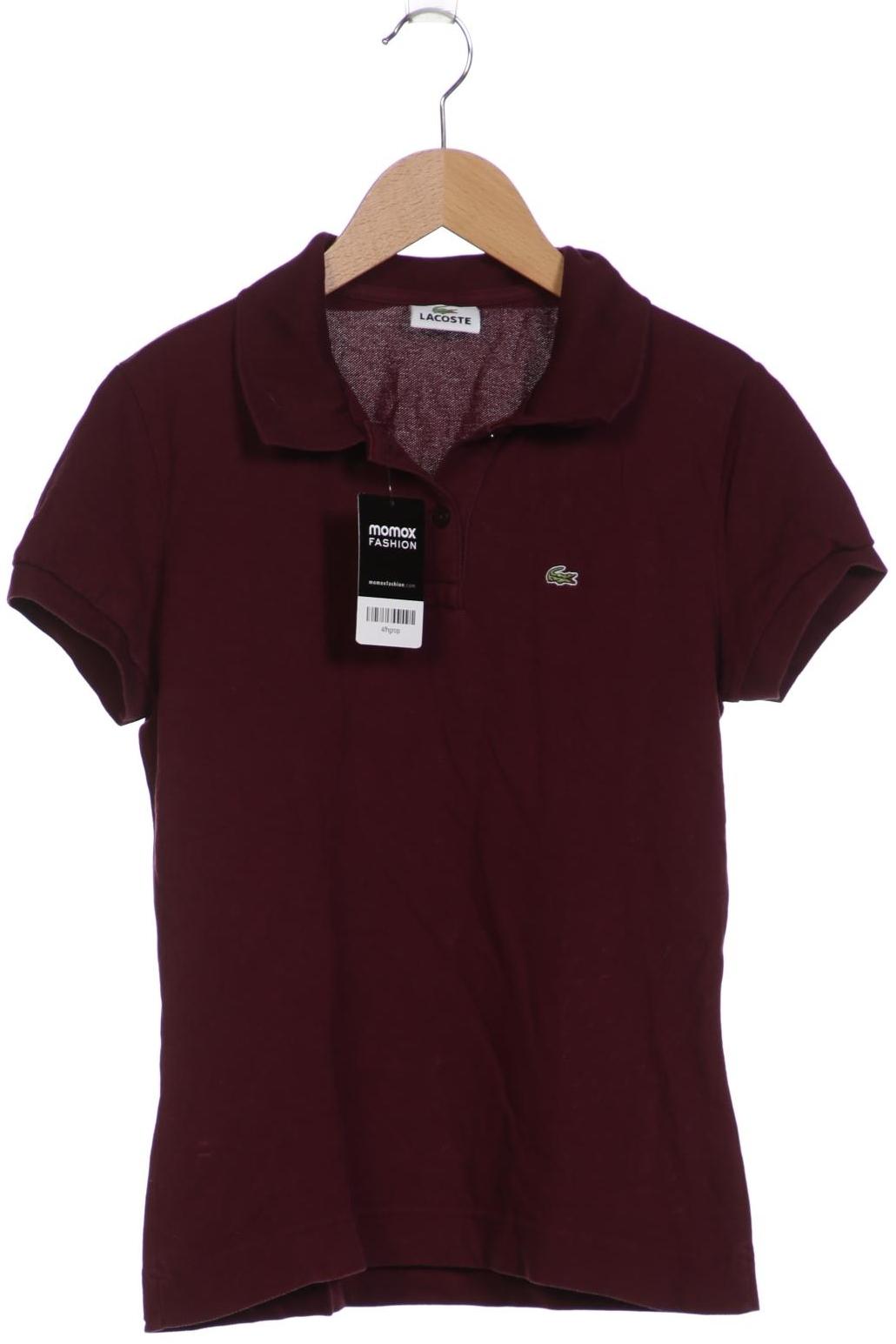

Lacoste Damen Poloshirt, bordeaux, Gr. 42