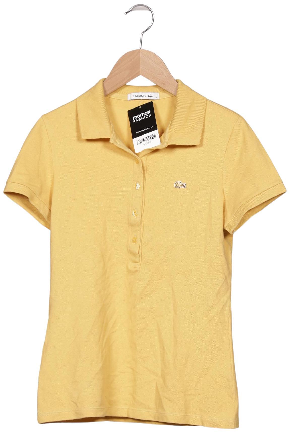 

Lacoste Damen Poloshirt, gelb, Gr. 36