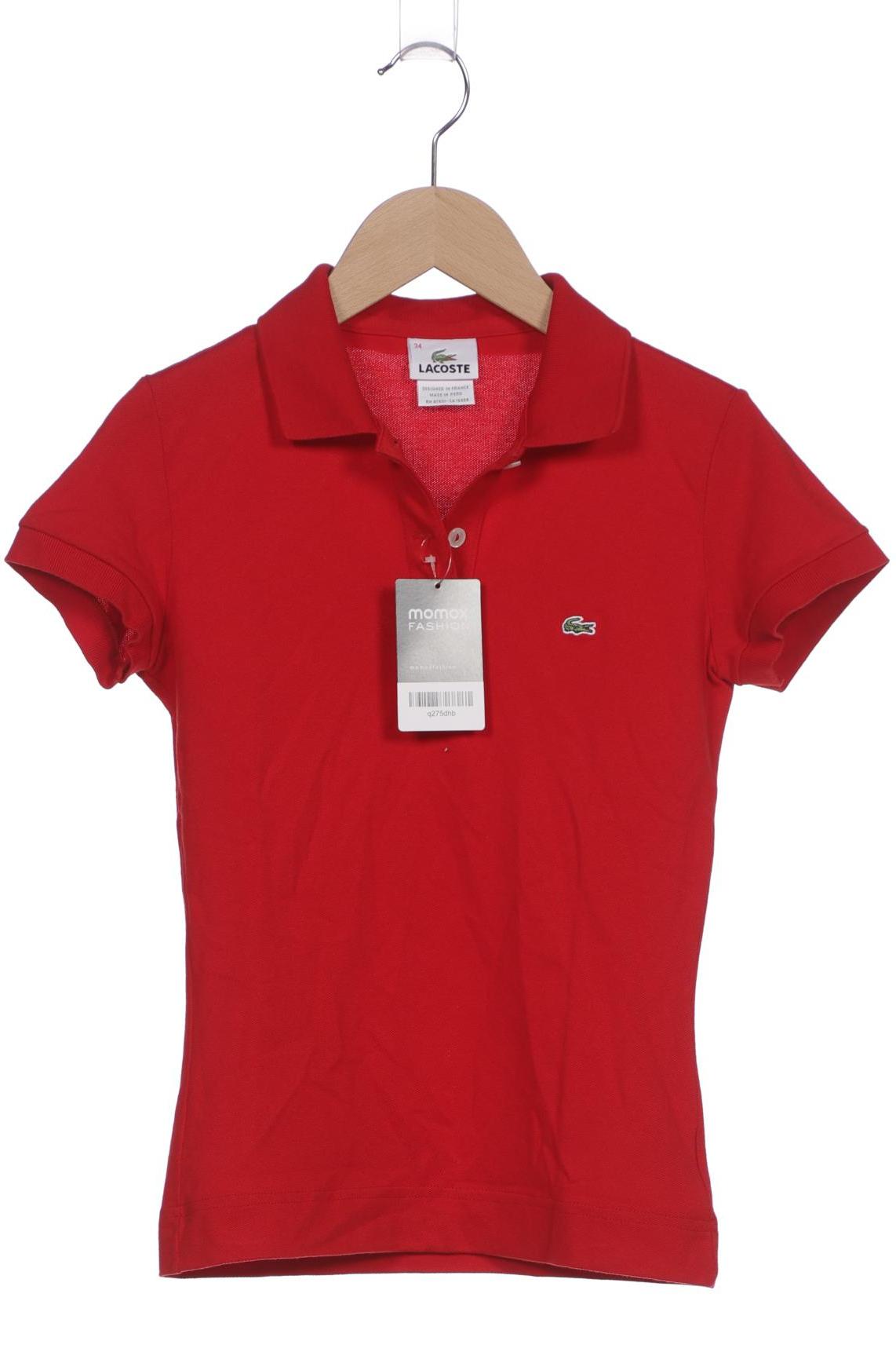 

Lacoste Damen Poloshirt, rot, Gr. 34