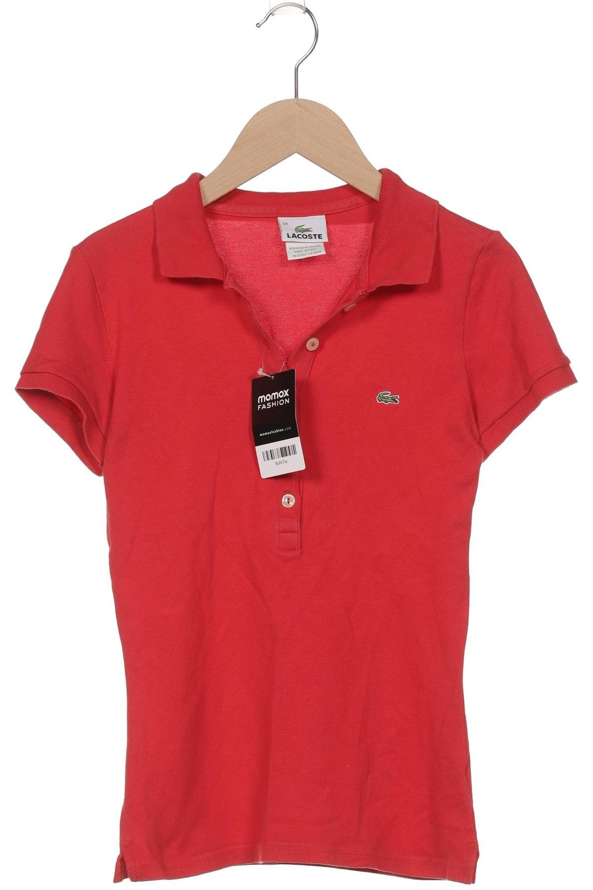 

Lacoste Damen Poloshirt, rot, Gr. 34