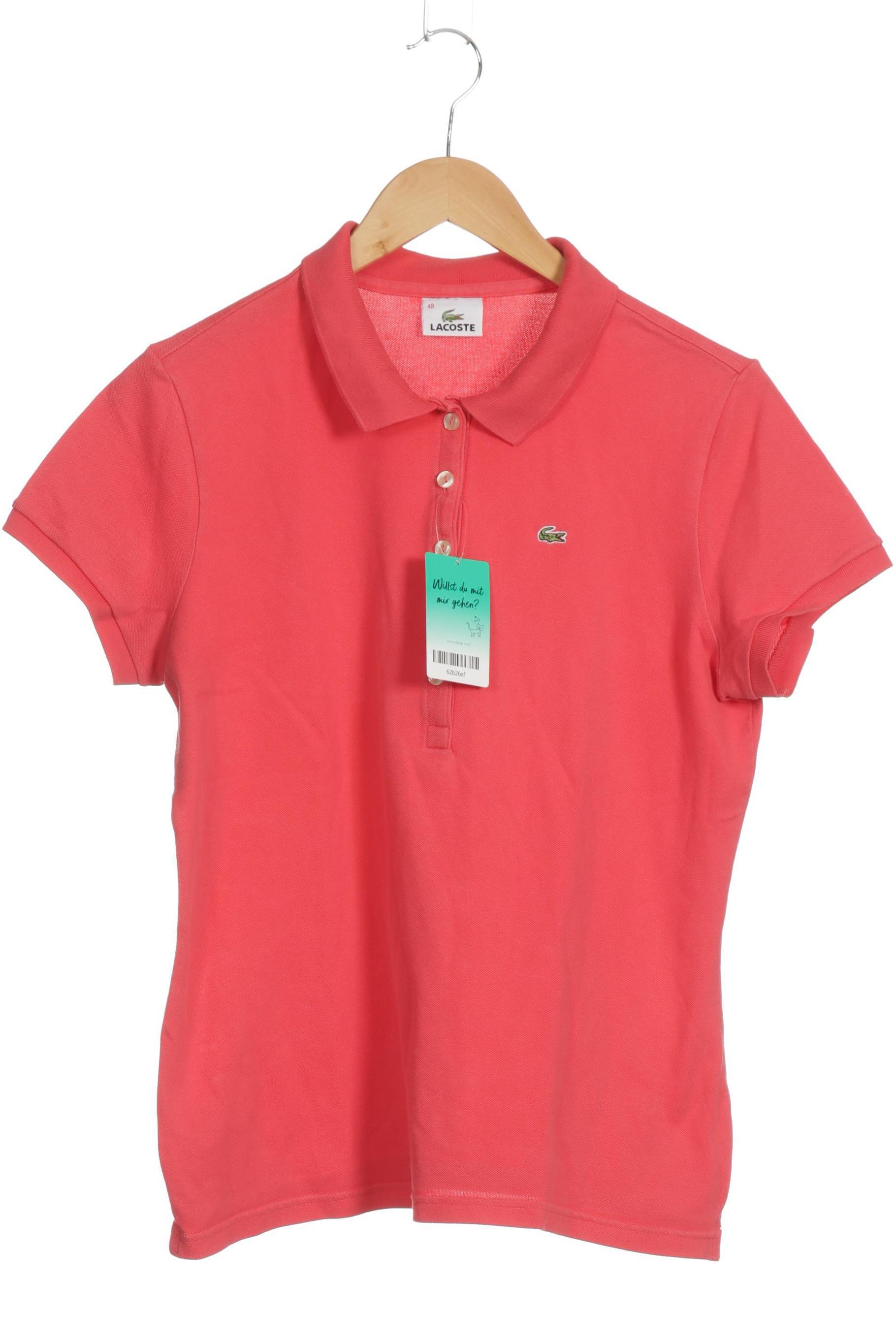 

Lacoste Damen Poloshirt, rot, Gr. 48